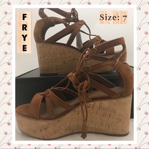 Frye Shoes - 🌺Frye Heather Gladiator Platform - 7